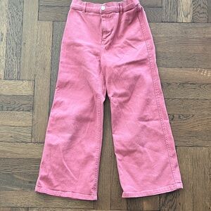 Nordstrom Kids Pink Wide-Leg Pants Size 8